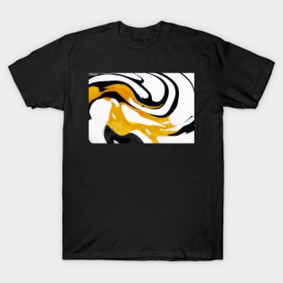 Abstract Mixed Acrylic painting T-Shirt